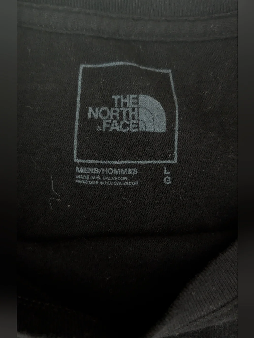 The North Face Men's Long Sleeve Logo Tee - Black